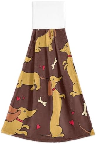 Cute Absorbent Quick-Dry Kitchen Hanging Hand Towels