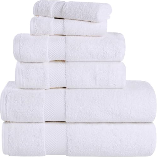 Superior Zero Twist 100 Cotton bathroom towel set