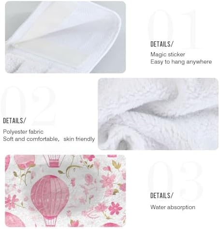 Hot Balloon Hand Towels 2 Pcs