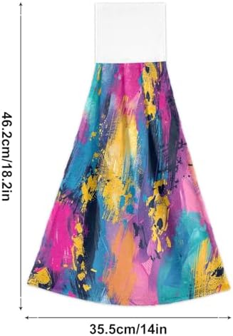 RPLife 2-Piece Graffiti Print Hand Towels