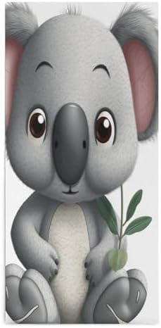 Cartoon Koala Bath Towel Portable Durable