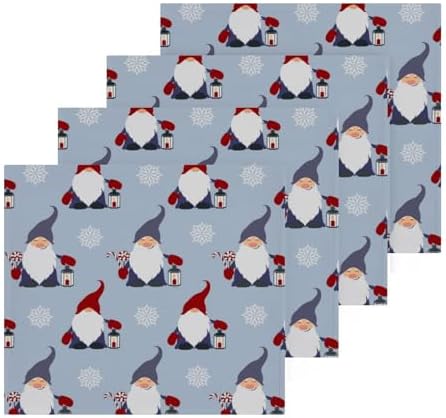 Christmas Gnome Washcloth Set 2 Pack