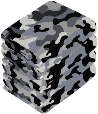 Camo Soft Washcloth Set for Babies