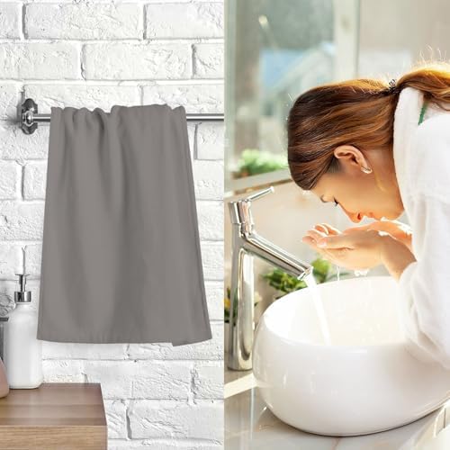 Experience Daily Comfort with GAIGEOs Iron Gray Facial Towels