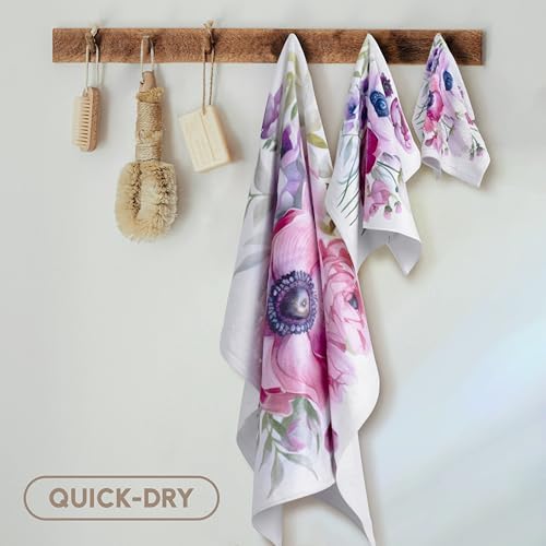 22x30 Bath Towel - Captain Hook Parrot Design - Terry Cotton Towel