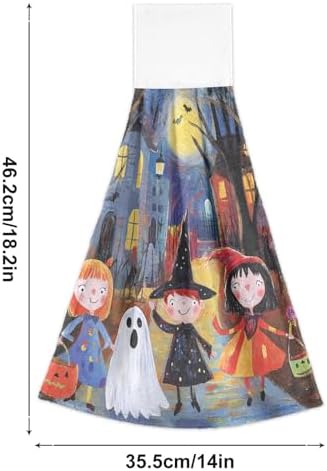 Halloween Halloween Kids Bath Towels with Loops