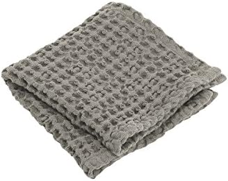 Set of 2 12x12 Waffle Washcloths Match_AC1124CT_BK