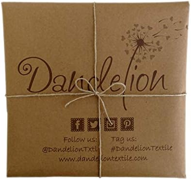 Dandelion - Diamond Pattern Hand Towels Set of 2