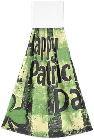 St Patricks Day Soft Hand Towels Twin Pack 182x14inch 100 polyester AbsorbentReusable