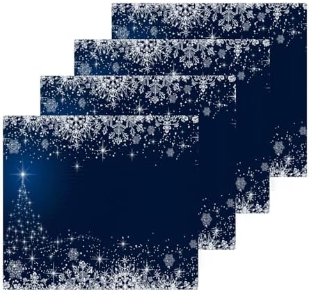 Snowflake Baby Adult Washcloths