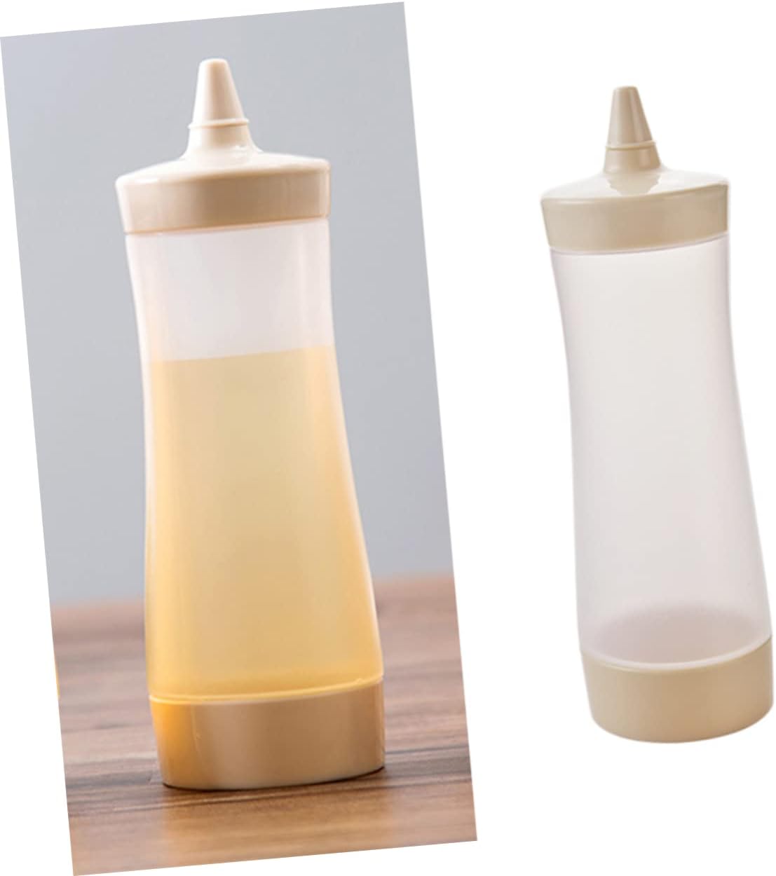 3-Piece Squeeze Condiment Bottles