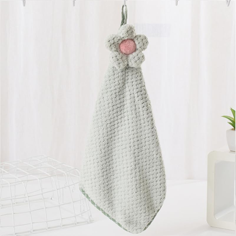 5 Pcs Washable Hand Towels for Bathroom Kitchen