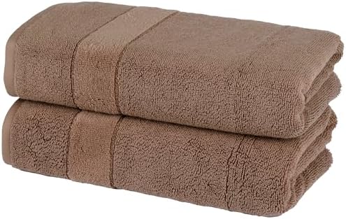 Exceptional 2-Pack Turkish Cotton Hand Towels for Luxurious BATH Experience
