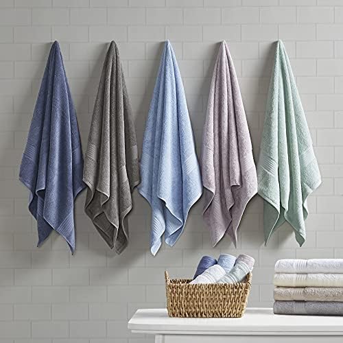 Madison Park Organic 100 Cotton Bathroom Towel Set