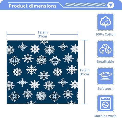 Perfect Size Soft Cotton Face Towels for Washes and Care