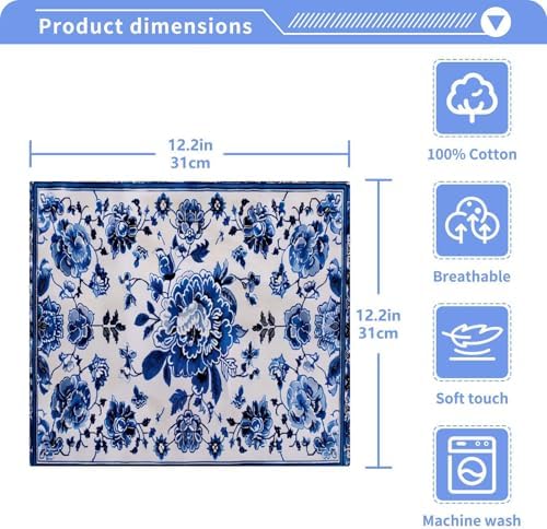 Sturdy Soft Washcloth Set Reusable Durable for Face Hand More