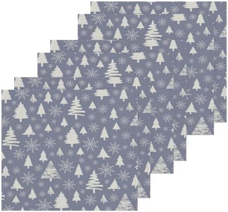 Yettasbin Christmas Tree Washcloths 2-Piece Set for Baby Adults