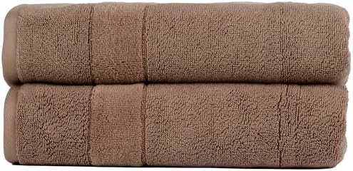 Exceptional 2-Pack Turkish Cotton Hand Towels for Luxurious BATH Experience