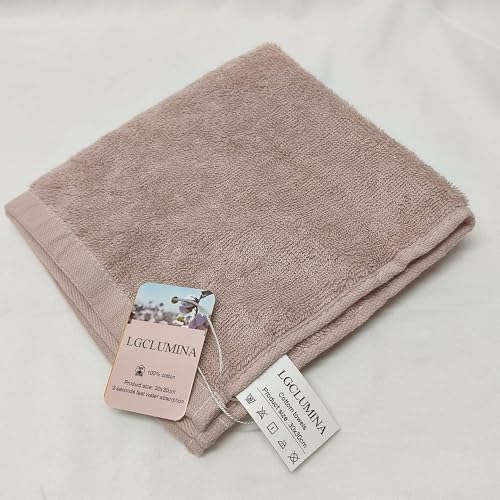 LGCLUMINA Cotton Face Washcloths Ultra-Soft Eco-Friendly Towels for Daily Use