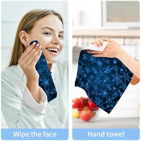Christmas Snowflakes Washcloths unheard of