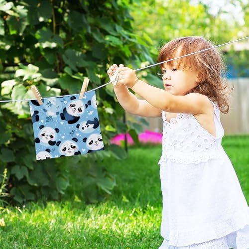 Soft Absorbent Reusable Washcloth Set