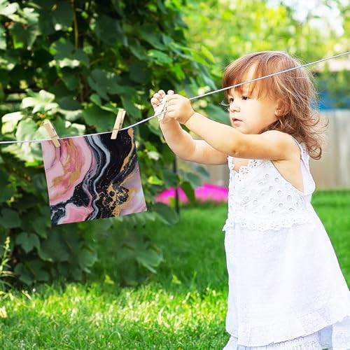 Premium Marble Washcloth Set for Fast Drying