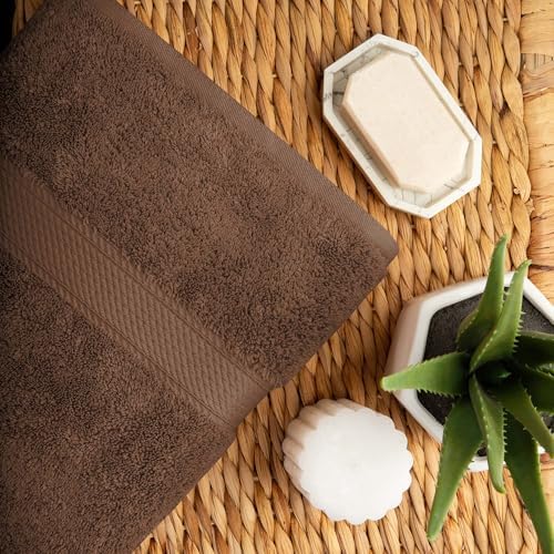 Superior Egyptian Cotton Pile 6-Piece Bath Towel Set