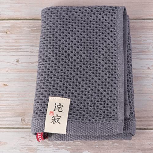 Alipis Waffle Weave Washcloth Set 32x32cm Cotton Face Towel Ultra Soft