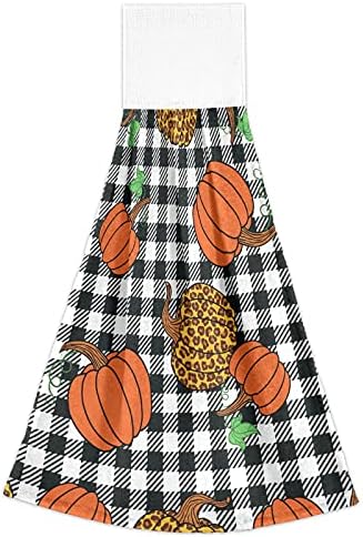 Leopard Plaid Kitchen Towels