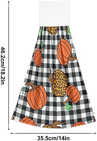 Leopard Plaid Kitchen Towels