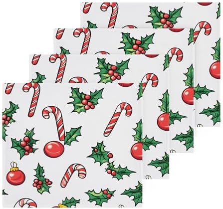 Cheerful Christmas Washcloths from Xigua