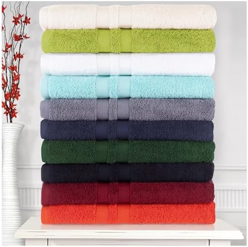 Superior Ultra-Soft 6-Piece Cotton Towel Set