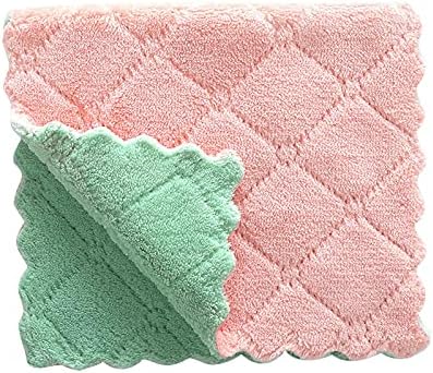 Reusable Fast Drying Machine Washable Coral Velvet Hanging Hand Towels