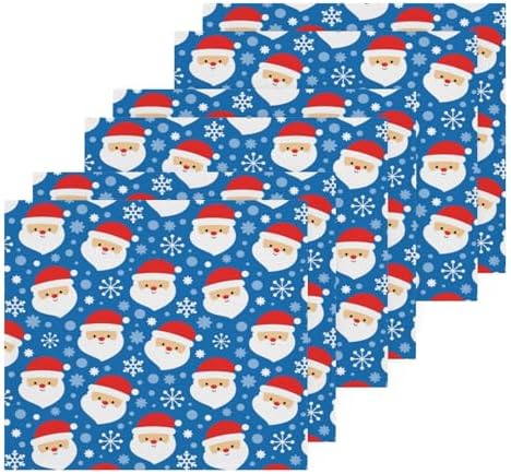 Christmas Santa Washcloth Set