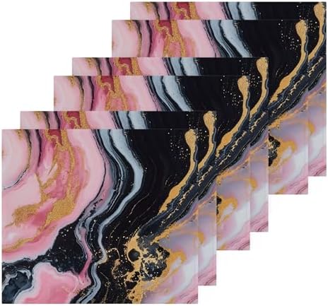 Premium Marble Washcloth Set for Fast Drying