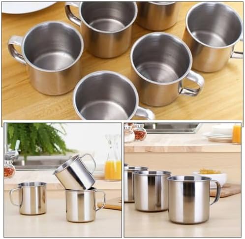 Kichvoe 2-Piece Stainless Steel Tumblers Lightweight Portable for Kids