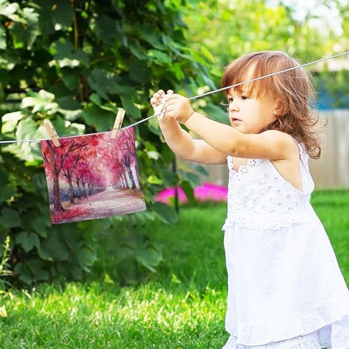 Blooming Flower Trees Washcloth Set
