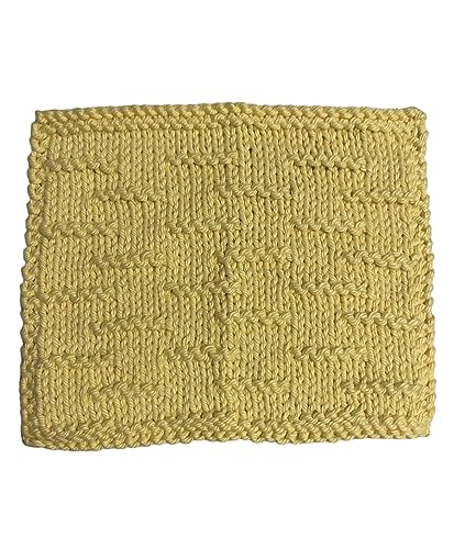 Super Soft Washcloths Set of 3 Gray Yellow Print 100 Cotton