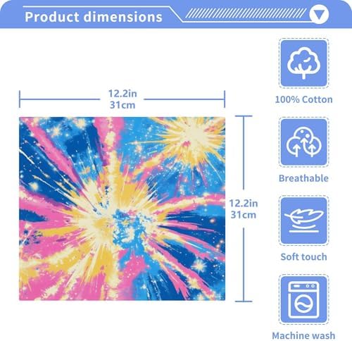 Xigua Tie-dye Washcloth Set