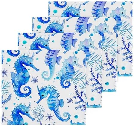 Seahorse Washcloth 2-Pack for Babies