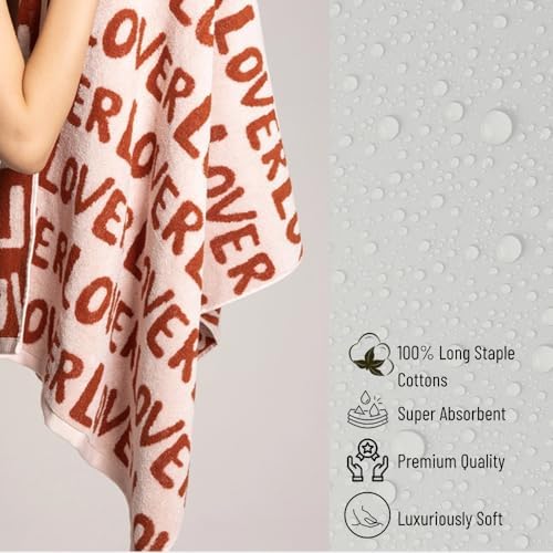 Aesthetic Bath Towels Set for Couples