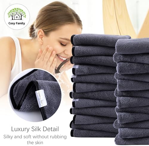 Cosy Family 24-Pack Washcloths