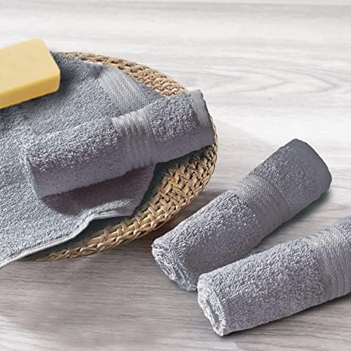 ULTRA SOFT COTTON FACE TOWELS MULTI-PURPOSE WASHCLOTHS