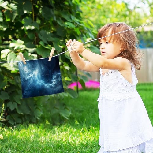Fast-Drying Galaxy Washcloth Set - Multi-Purpose for Home Use