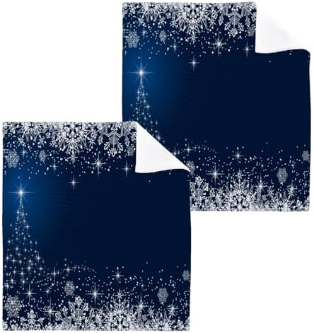 Snowflake Baby Adult Washcloths