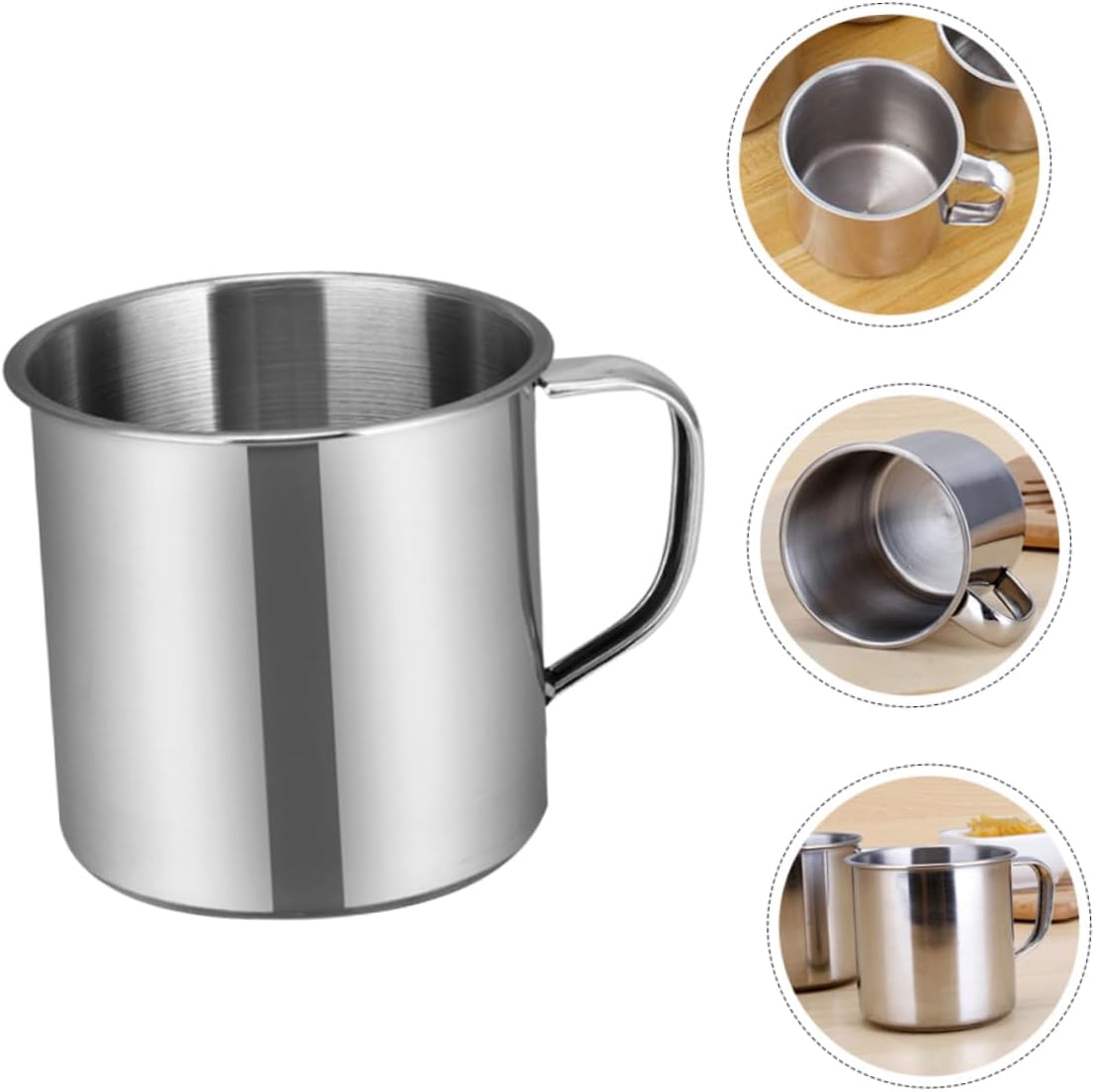 Perfect for Kids Durable Stainless Steel Mugs