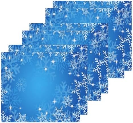 Perfect 1212 Washcloth Set with Snowflake Design