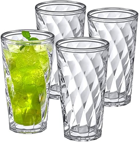 Stay Cool with Amazing Abbys 22-Ounce Tumblers Set of 4