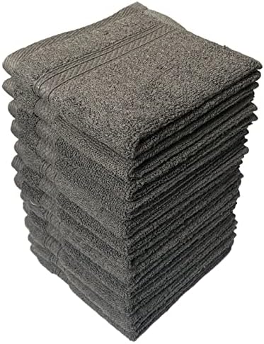 12-Piece Exfoliating Face Body Washcloths