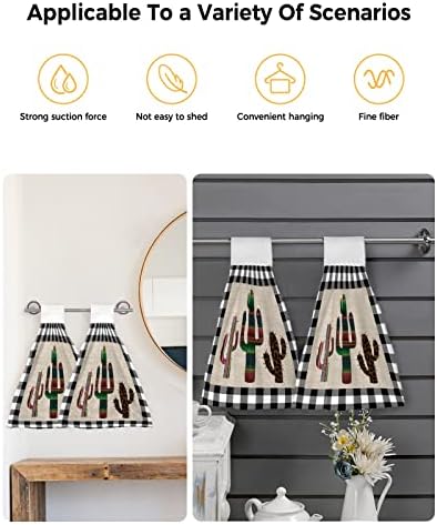 2-Piece Retro Tie Towels with Mexico Stripe Design